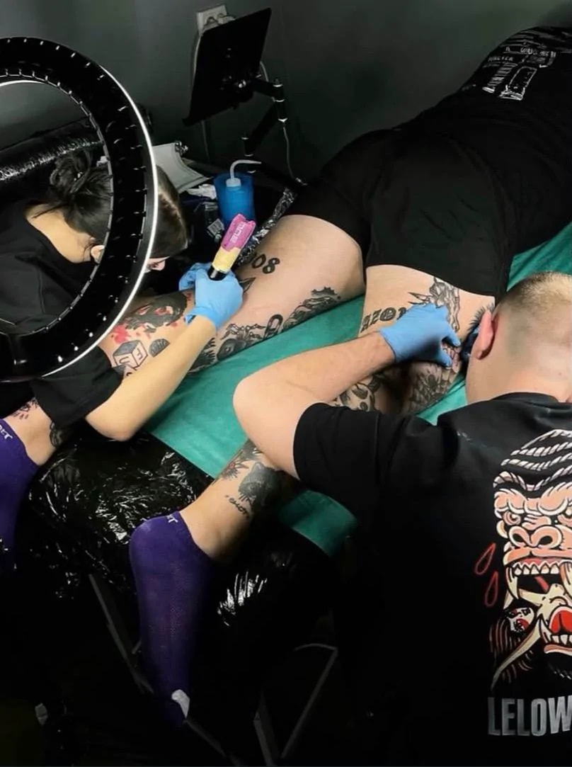 LELOW TATTOO STUDIO, Реальний проєкт